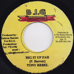 Queen Ifrica / Tony Rebel Luve Yuh / Big It Up Fah USED VINYL 7INCH 45 RPM