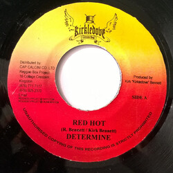Determine Red Hot USED VINYL 7INCH 45 RPM SINGLE