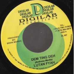 Lutan Fyah / Vibesman Dem Ting Deh / Love Mama USED VINYL 7INCH 45 RPM