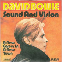 David Bowie Sound And Vision USED VINYL 7INCH 45 RPM SINGLE STEREO