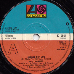 The Trammps Hooked For Life USED VINYL 7INCH 45 RPM