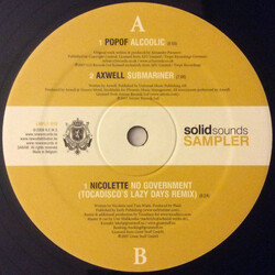 Various Sólid Sounds Sampler USED VINYL 12INCH SAMPLER