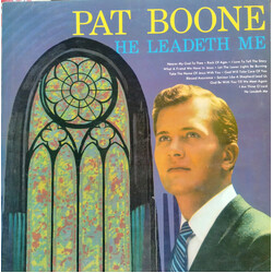 Pat Boone He Leadeth Me Vinyl LP USED