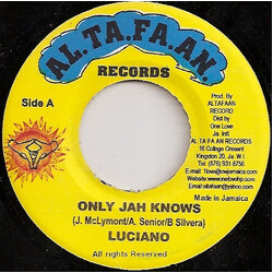Luciano (2) Only Jah Knows USED VINYL 7INCH 45 RPM