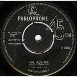 The Beatles She Loves You USED VINYL 7INCH 45 RPM SINGLE REISSUE MONO