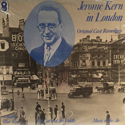 Jerome Kern Jerome Kern In London Original Cast Recordings Vinyl LP USED