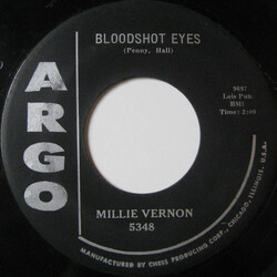 Millie Vernon Bloodshot Eyes / That Old Feeling USED VINYL 7INCH 45 RPM
