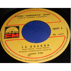 Piper "Pimienta" Diaz / El Combo Candela La Guagua USED VINYL 7INCH 45 RPM SINGLE