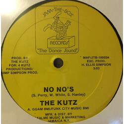 The Kutz No No's USED VINYL 12INCH