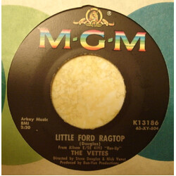 The Vettes Little Ford Ragtop USED VINYL 7INCH 45 RPM SINGLE