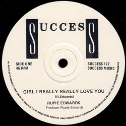 Rupie Edwards Girl I Really Really Love You USED VINYL MAXI-SINGLE 12INCH 45 RPM