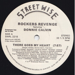 Rockers Revenge / Donnie Calvin There Goes My Heart USED VINYL 12INCH 33 S RPM PROMO