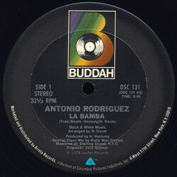 Antonia Rodriguez La Bamba USED VINYL 12INCH 33 S RPM SINGLE STEREO