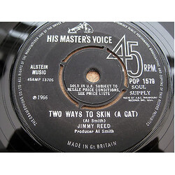 Jimmy Reed Two Ways To Skin (A Cat) USED VINYL 7INCH 45 RPM SINGLE