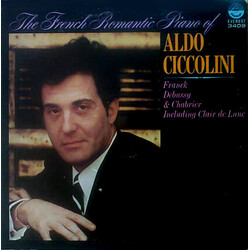 Aldo Ciccolini The French Romantic Piano Of Aldo Ciccolini Vinyl LP USED