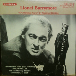 Lionel Barrymore / Orson Welles / Bernard Herrmann / Orson Welles And The Mercury Theater On The Air A Christmas Carol By Charles Dickens Vinyl LP USE