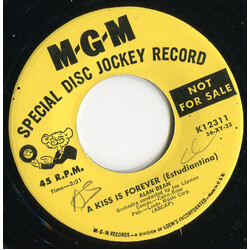 Alan Dean (2) A Kiss Is Forever (Estudiantina) USED VINYL 7INCH 45 RPM SINGLE PROMO MONO