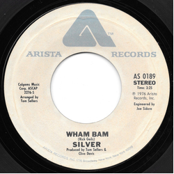 Silver (10) Wham Bam Vinyl 7" USED