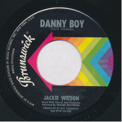 Jackie Wilson Danny Boy / Soul Time USED VINYL 7INCH SINGLE 45 RPM