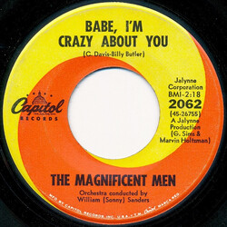 The Magnificent Men Babe, I'm Crazy About You / Forever Together Vinyl 7" USED