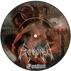 Enthroned Goatlust USED VINYL 7INCH PICTURE DISC EP LIMITED EDITION 45 RPM