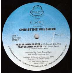 DSK / Christine Wiltshire Faster And Faster Vinyl 12" USED