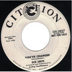 OC Smith You've Changed USED VINYL 7INCH 45 RPM PROMO