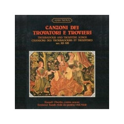 Russell Oberlin / Seymour Barab Canzoni Dei Trovatori E Dei Trovieri Sec. XII-XIII Vinyl LP USED