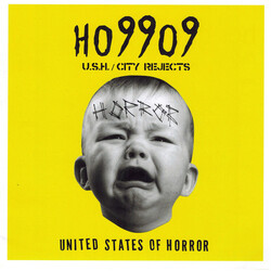 HO99O9 U.S.H. / City Rejects - United States Of Horror USED VINYL 7INCH 45 RPM SINGLE