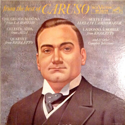 Enrico Caruso From The Best Of Caruso Vinyl LP USED