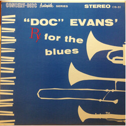 Doc Evans "Doc" Evans' Rx For The Blues Vinyl LP USED