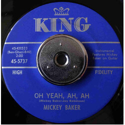 Mickey Baker Baby Let's Dance / Oh Yeah, Ah, Ah USED VINYL 7INCH 45 RPM