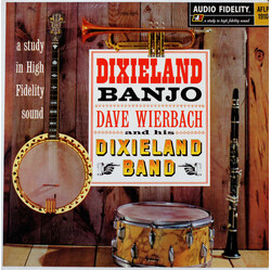 Dave Wierbach And His Dixieland Band Dixieland Banjo Vinyl LP USED