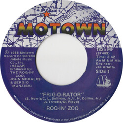 Roq-In' Zoo Frig-O-Rator USED VINYL 7INCH 45 RPM SINGLE