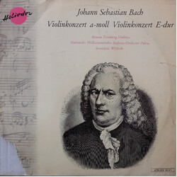 Johann Sebastian Bach Violinkonzert A-Moll Violinkonzert E-Dur Vinyl LP USED