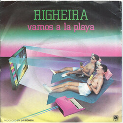 Righeira Vamos A La Playa USED VINYL 7INCH SINGLE PROMO