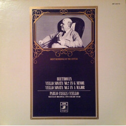 Pablo Casals / Mieczyslaw Horszowski / Otto Schulhof / Ludwig van Beethoven Beethoven 'Cello Sonata No. 2 In G Minor / Cello Sonata No. 3 In A Major V