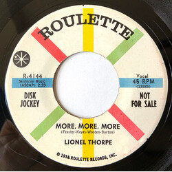 Lionel Thorpe More, More, More USED VINYL 7INCH 45 RPM