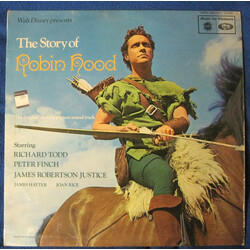 Richard Todd (3) / Peter Finch / James Robertson Justice Walt Disney Presents The Story Of Robin Hood Vinyl LP USED
