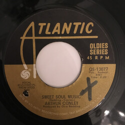 Arthur Conley Sweet Soul Music / Funky Street USED VINYL 7INCH 45 RPM SINGLE REISSUE