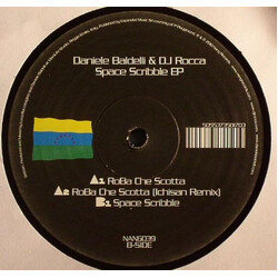 Daniele Baldelli & DJ Rocca Space Scribble EP USED VINYL 12INCH