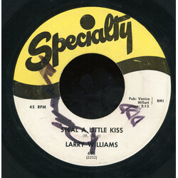 Larry Williams (3) Steal A Little Kiss USED VINYL 7INCH 45 RPM