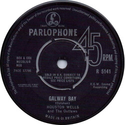 Houston Wells / The Outlaws (3) Galway Bay / Livin' Alone USED VINYL 7INCH 45 RPM