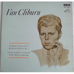 Van Cliburn / Chicago Symphony Orchestra / Walter Hendl / Sergei Prokofiev / Edward MacDowell Concerto No. 3 / Concerto No. 2 Vinyl LP USED