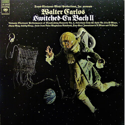 Walter Carlos / Johann Sebastian Bach Switched-On Bach II Vinyl LP USED