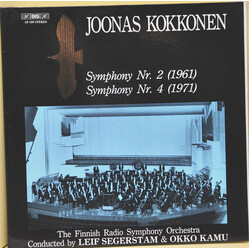 Joonas Kokkonen / Radion Sinfoniaorkesteri / Leif Segerstam / Okko Kamu Symphony Nr. 2 / Symphony Nr. 4 Vinyl LP USED