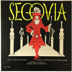 Andrés Segovia / Symphony Of The Air / Enrique Jordá Segovia Vinyl LP USED