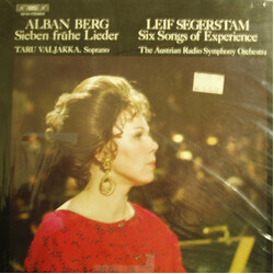 Alban Berg / Leif Segerstam / Taru Valjakka / ORF Symphonieorchester / Adam Fischer (2) Sieben Frühe Lieder / Six Songs Of Experience Vinyl LP USED