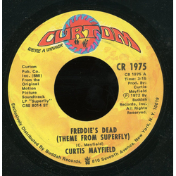 Curtis Mayfield Freddie's Dead (Theme From Superfly) Vinyl 7" USED