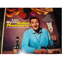 Lou Monte Italian Houseparty Vinyl LP USED